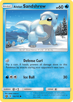 Alolan Sandshrew 19a/145 Guardians Rising