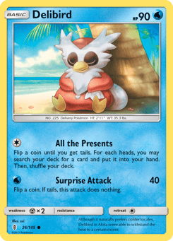 Delibird 26/145 Guardians Rising