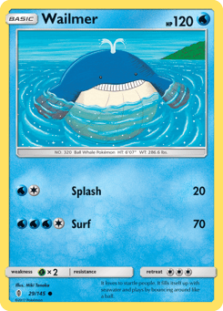 Wailmer 29/145 Guardians Rising