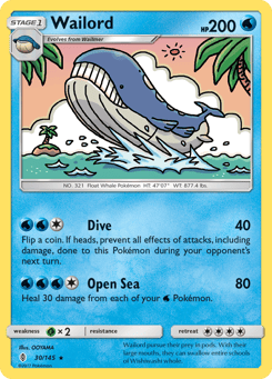 Wailord 30/145 Guardians Rising