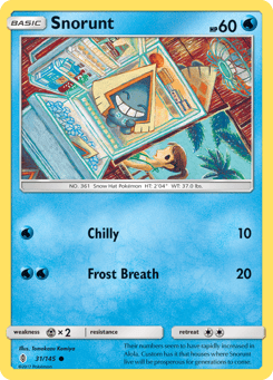 Snorunt 31/145 Guardians Rising