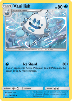 Vanillish 34/145 Guardians Rising