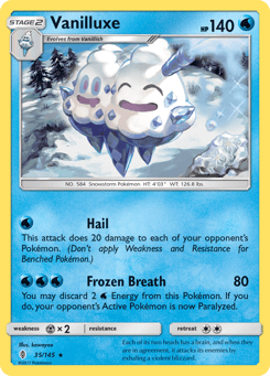 Vanilluxe 35/145 Guardians Rising
