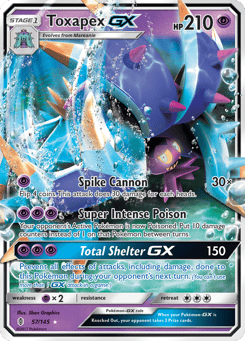 Toxapex-GX 57/145 Guardians Rising