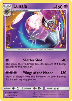 Lunala 61/145 Guardians Rising