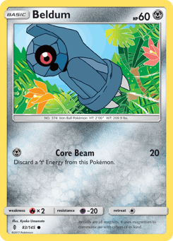 Beldum 83/145 Guardians Rising