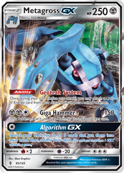 Metagross-GX 85/145 Guardians Rising