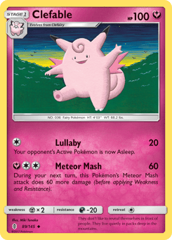 Clefable 89/145 Guardians Rising