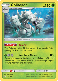 Golisopod 9/145 Guardians Rising