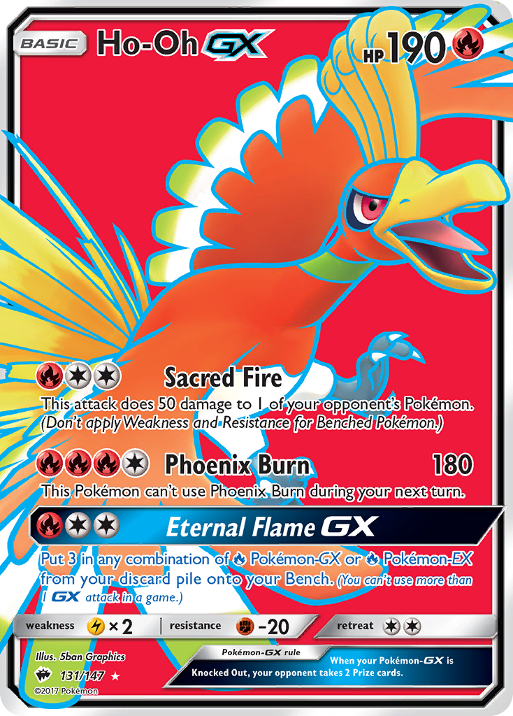 Ho-Oh-GX 131/147 Burning Shadows