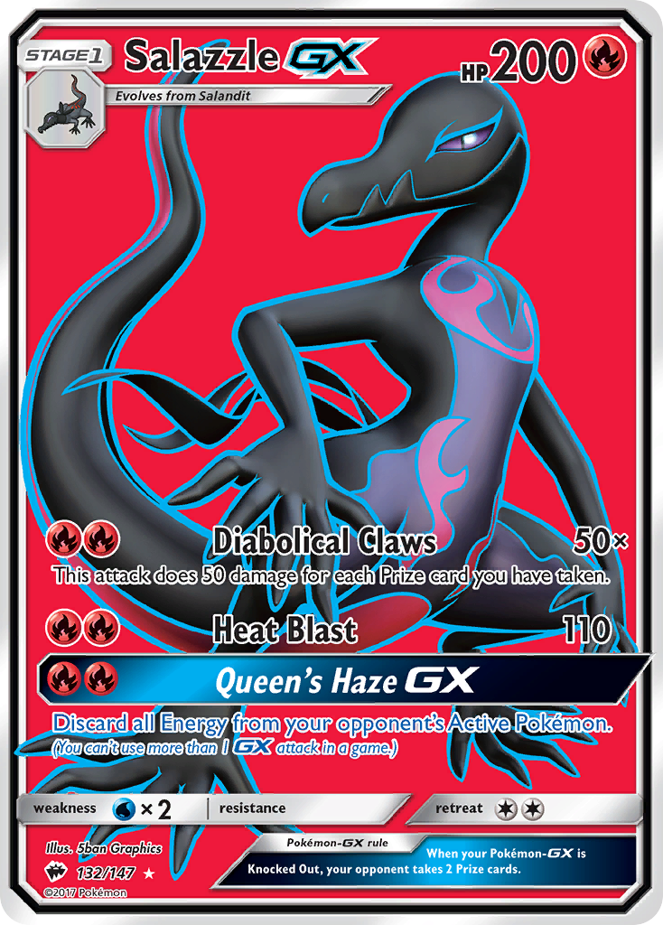 Salazzle-GX 132/147 Burning Shadows