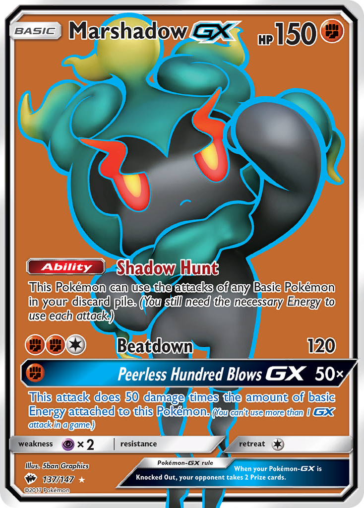 Marshadow-GX 137/147 Burning Shadows