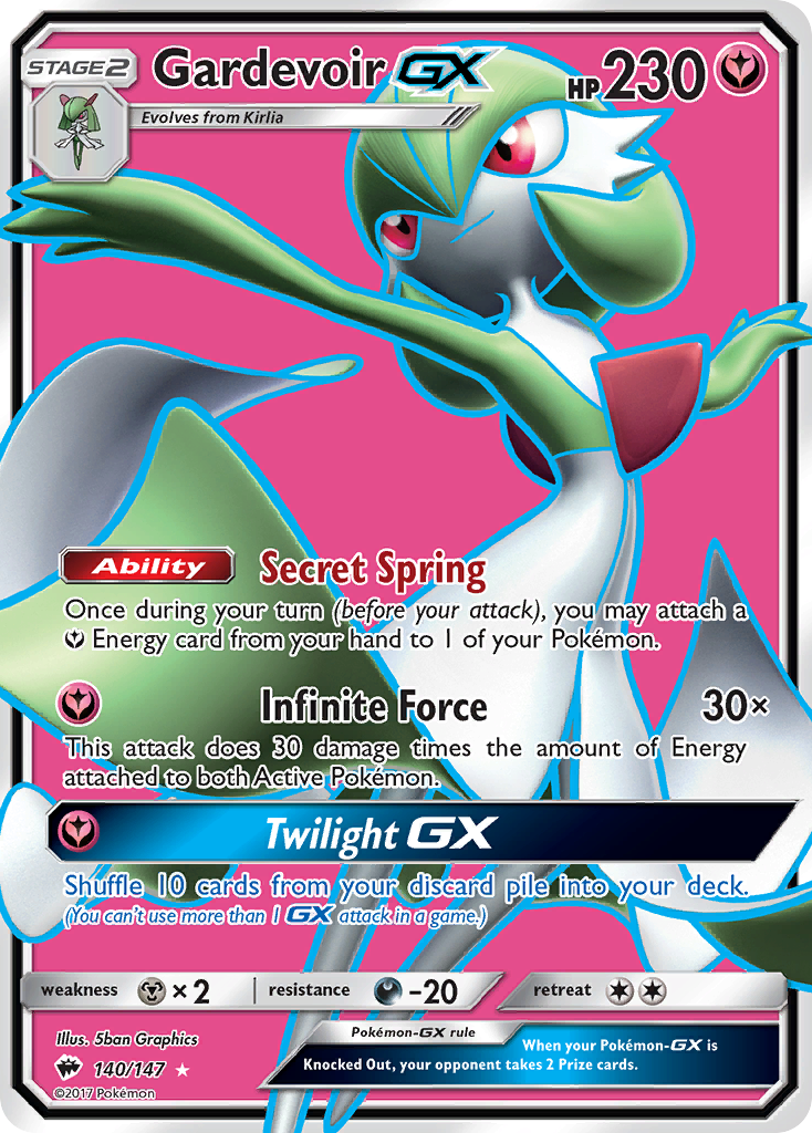 Gardevoir-GX 140/147 Burning Shadows