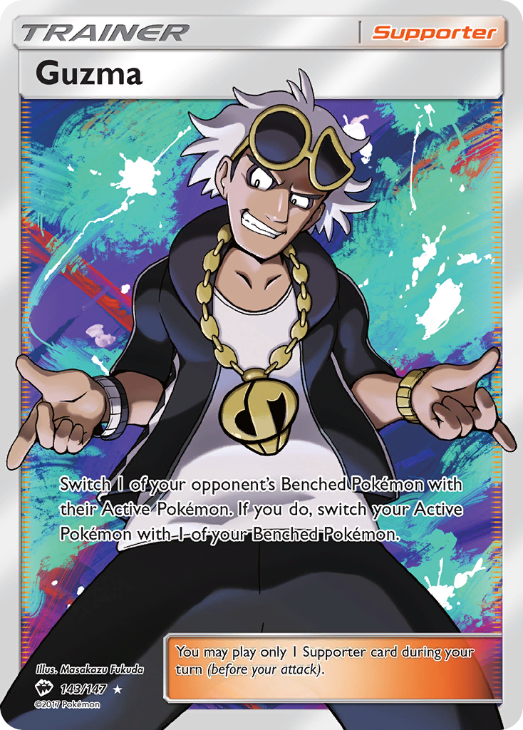 Guzma 143/147 Burning Shadows