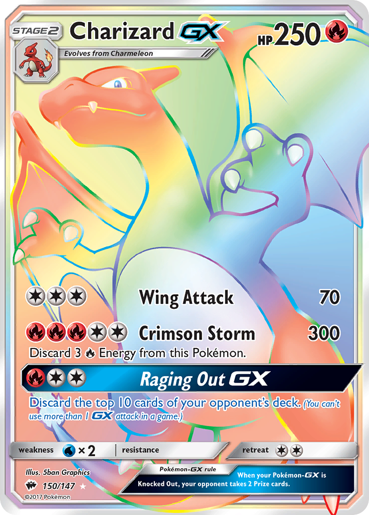 Charizard-GX 150/147 Burning Shadows