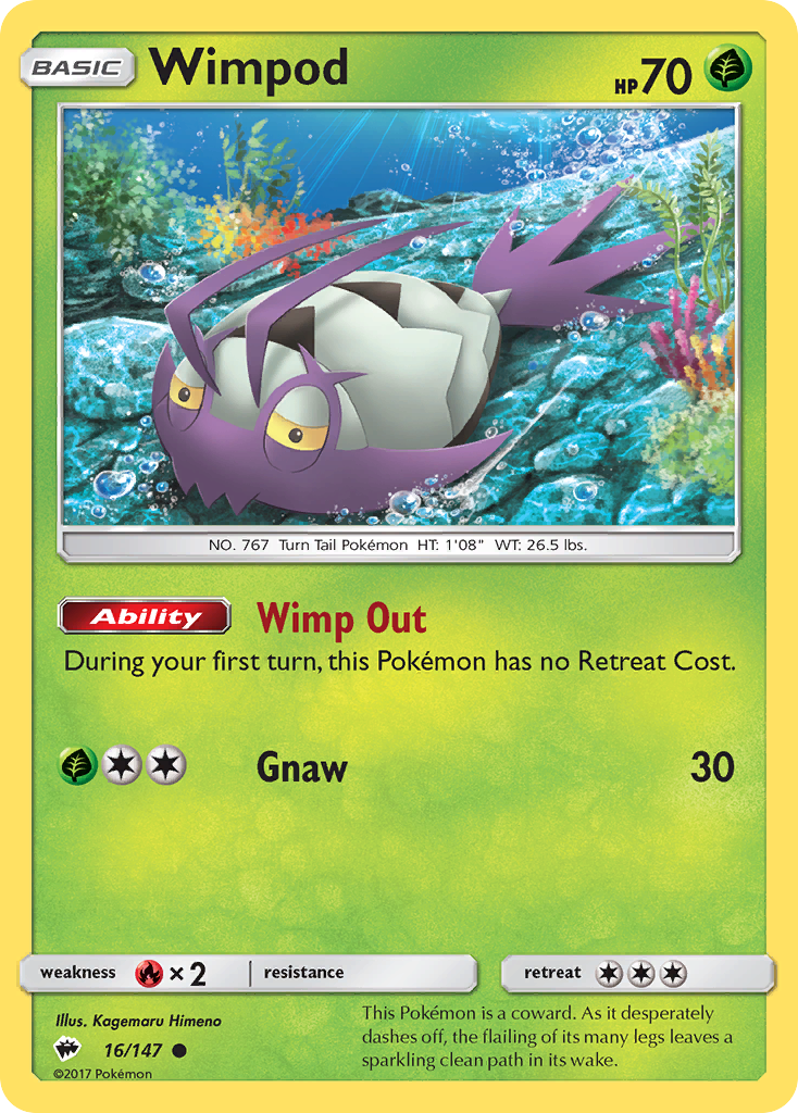 Wimpod 16/147 Burning Shadows