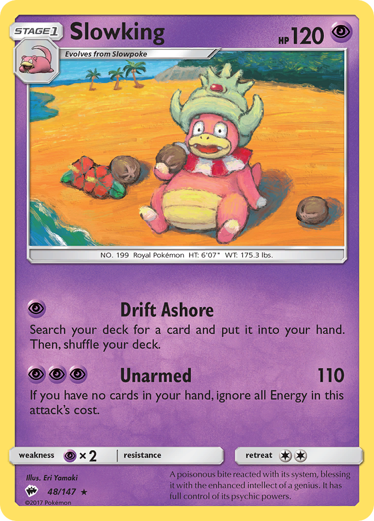 Slowking 48/147 Burning Shadows