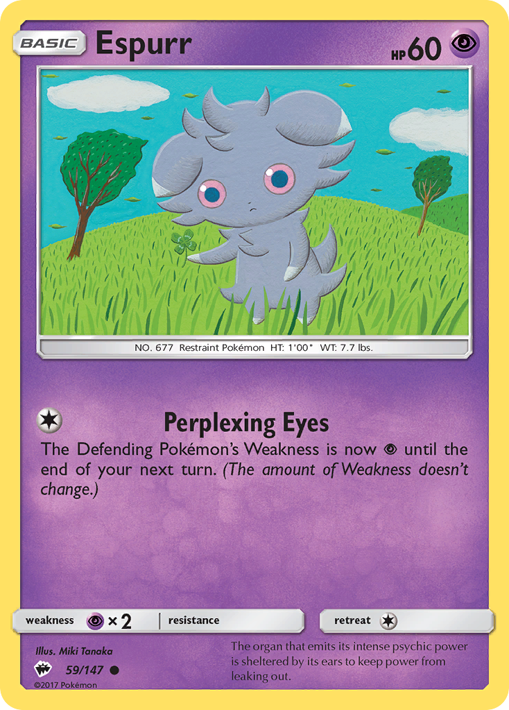 Espurr 59/147 Burning Shadows