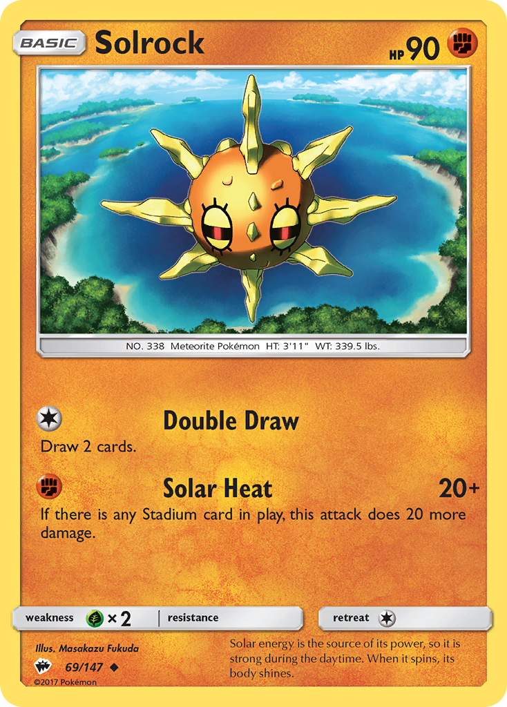 Solrock 69/147 Burning Shadows