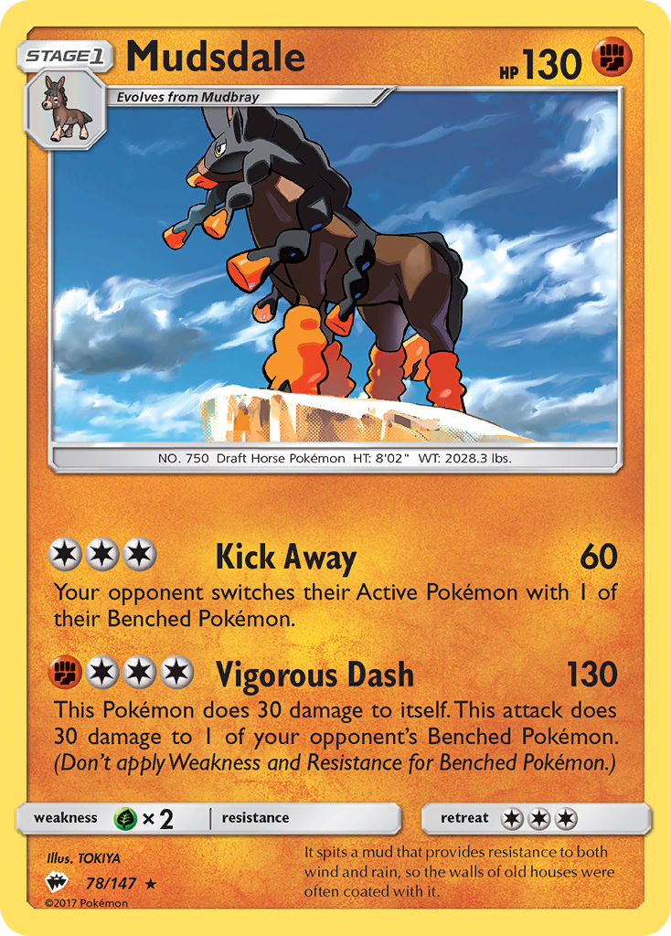 Mudsdale 78/147 Burning Shadows