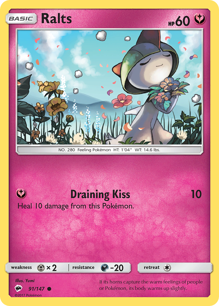 Ralts 91/147 Burning Shadows