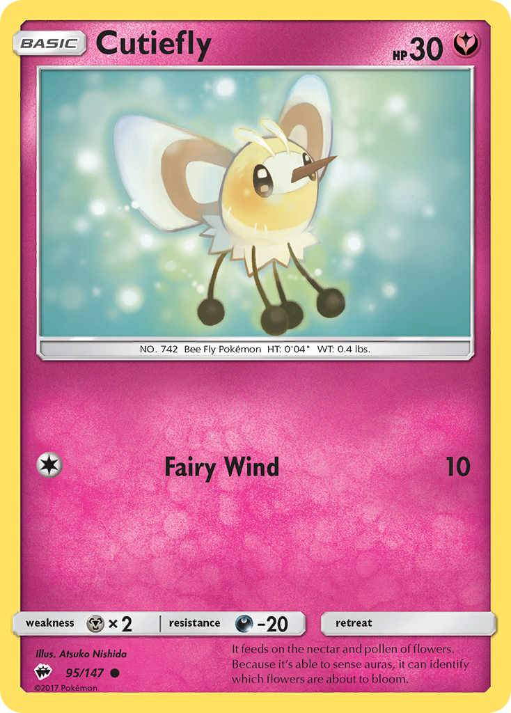 Cutiefly 95/147 Burning Shadows