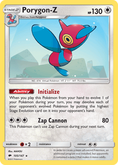 Porygon-Z 105/147 Burning Shadows