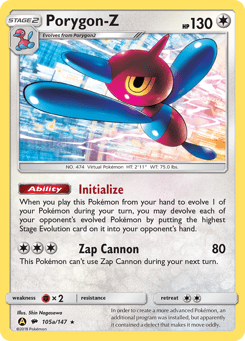 Porygon-Z 105a/147 Burning Shadows