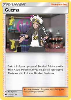 Guzma 115/147 Burning Shadows