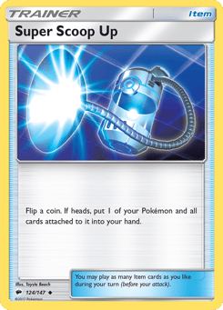 Super Scoop Up 124/147 Burning Shadows