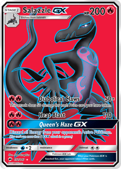 Salazzle-GX 132/147 Burning Shadows