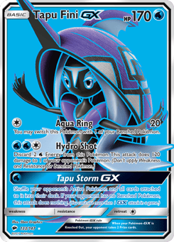 Tapu Fini-GX 133/147 Burning Shadows