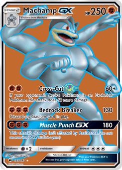 Machamp-GX 135/147 Burning Shadows