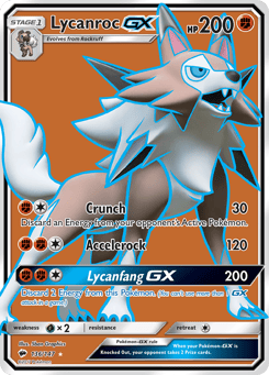 Lycanroc-GX 136/147 Burning Shadows