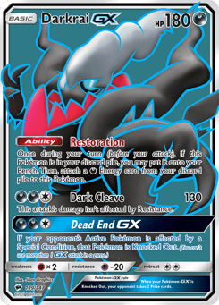 Darkrai-GX 139/147 Burning Shadows