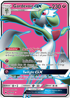 Gardevoir-GX 140/147 Burning Shadows