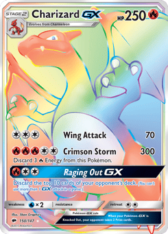 Charizard-GX 150/147 Burning Shadows