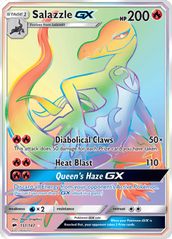 Salazzle-GX 151/147 Burning Shadows