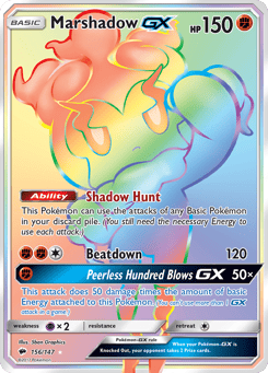 Marshadow-GX 156/147 Burning Shadows