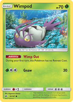 Wimpod 16/147 Burning Shadows