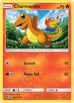 Charmander 18a/147 Burning Shadows