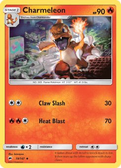 Charmeleon 19/147 Burning Shadows