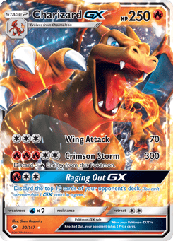 Charizard-GX 20/147 Burning Shadows