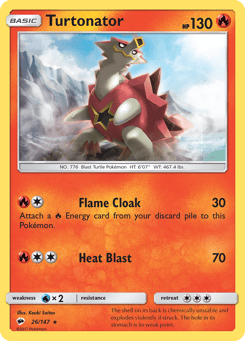 Turtonator 26/147 Burning Shadows