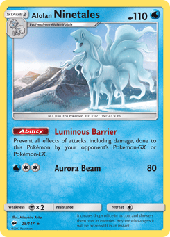 Alolan Ninetales 28/147 Burning Shadows