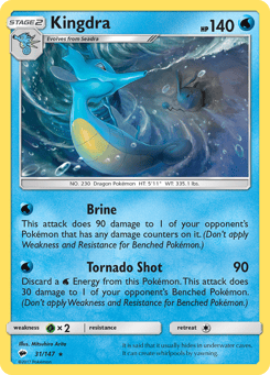 Kingdra 31/147 Burning Shadows