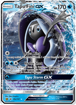 Tapu Fini-GX 39a/147 Burning Shadows
