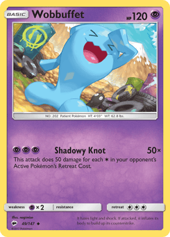 Wobbuffet 49/147 Burning Shadows
