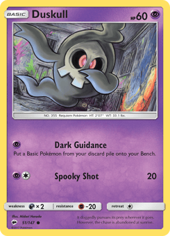 Duskull 51/147 Burning Shadows