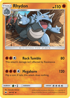 Rhydon 66/147 Burning Shadows